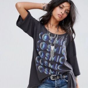 We The Free Cosmic Graphic Tee - Dark Gray